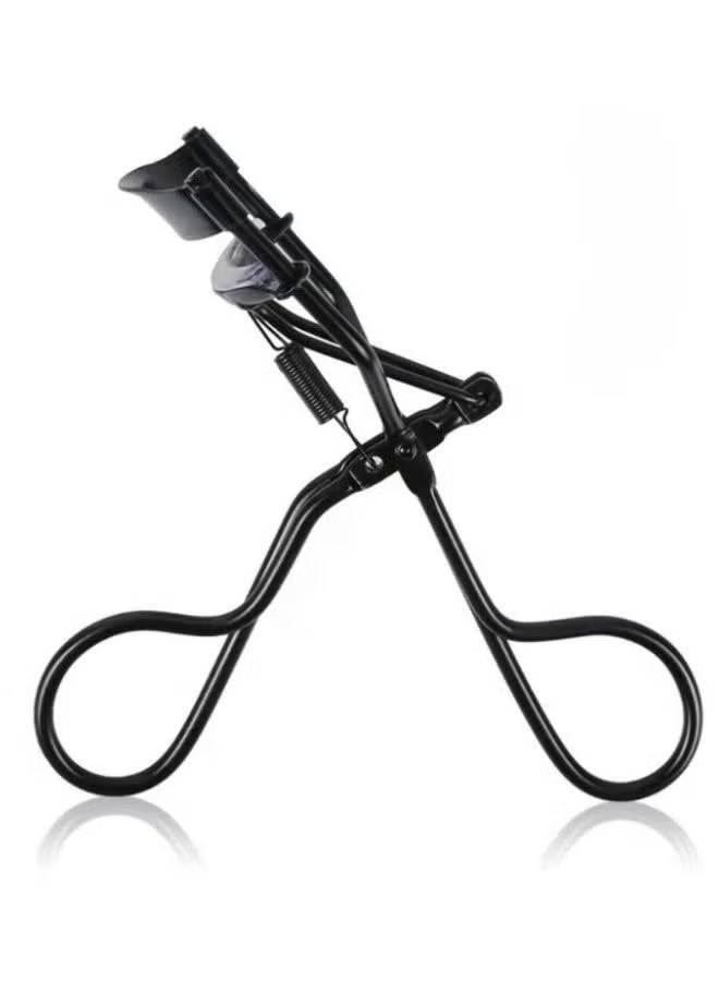 مكبس رموش احترافي من الفولاذ المقاوم للصدأ لتجعيد مثالي للرموش لون أسود - Image 1