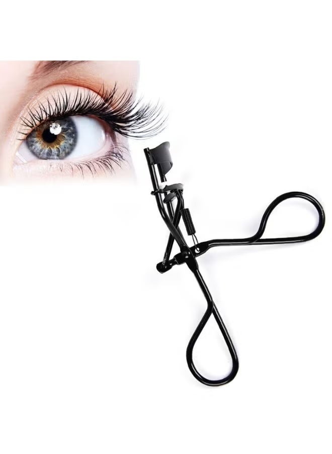 مكبس رموش احترافي من الفولاذ المقاوم للصدأ لتجعيد مثالي للرموش لون أسود - Image 4