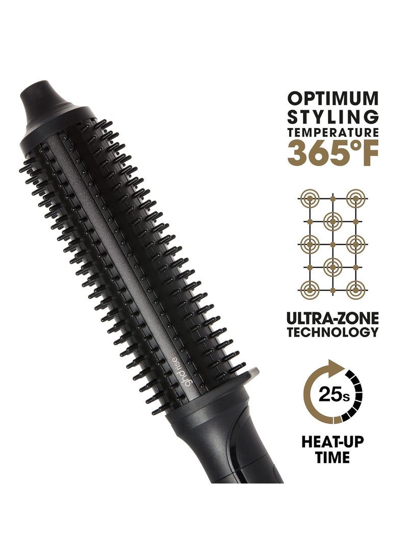 ghd ghd Rise Volumizing Hot Hair Brush  Professional Volumizing Hot Hair Brush for Dry Hair for Maximum Lift with SaferforHair Optimum Styling Temperature  Black  - Image 2