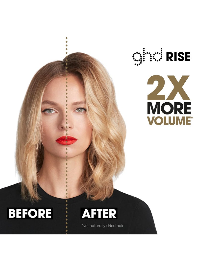 ghd ghd Rise Volumizing Hot Hair Brush  Professional Volumizing Hot Hair Brush for Dry Hair for Maximum Lift with SaferforHair Optimum Styling Temperature  Black  - Image 4