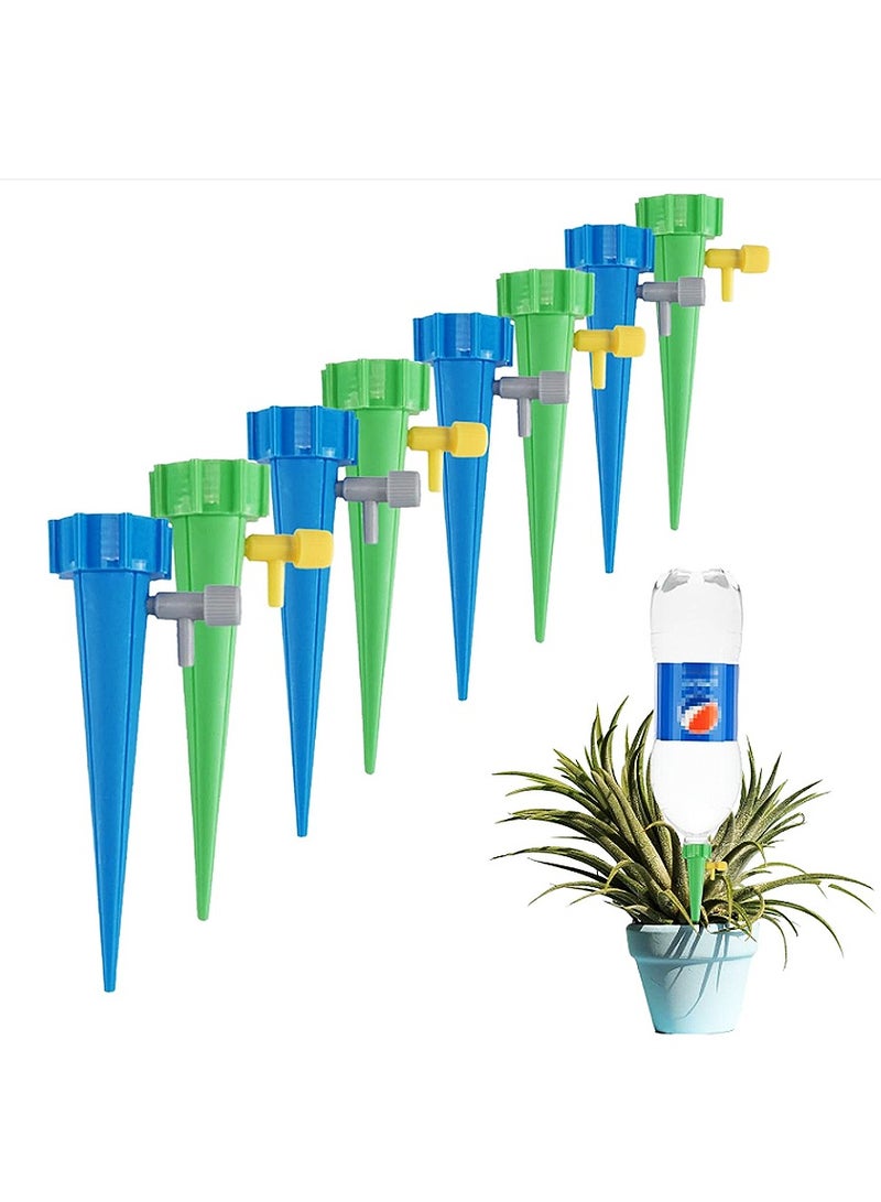 Yakumuz 20 Pack Self Watering Spikes for Plant, Yakumuz Outdoor Automatic Plants Waterer, Insert Devices with Adjustable Valve Switch for Garden Water Planter System Indoor & Outdoor - Image 1