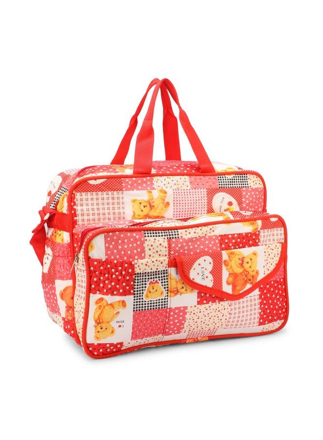 Vanya Handicraft Collection Longing To Buy Baby Bag For Mother Mother Bag Diaper Bag For Girls And Boys (Red)  - Image 1