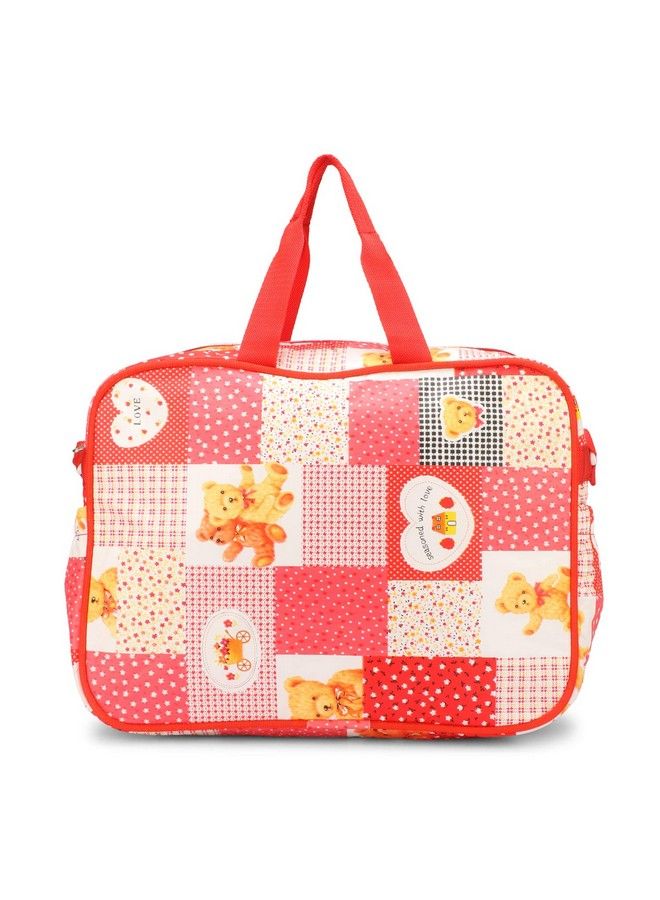 Vanya Handicraft Collection Longing To Buy Baby Bag For Mother Mother Bag Diaper Bag For Girls And Boys (Red)  - Image 5