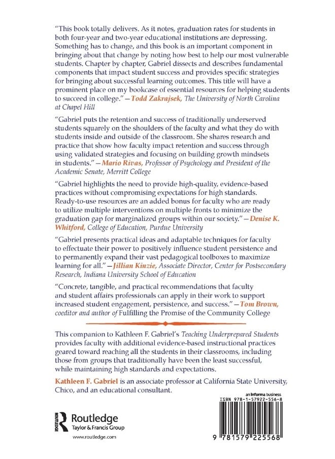 Creating the Path to Success in the Classroom: Teaching to Close the Graduation Gap for Minority, First-Generation, and Academically Unprepared Students  - Image 2