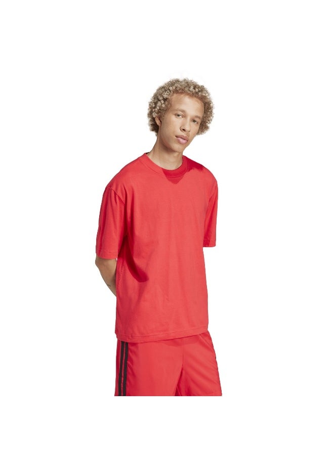 Adidas adidas essentials lose fit three bar men t-shirt  - Image 5