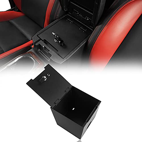 Hooke Road Tacoma Console Storage Safe Lockbox Compatible with Toyota Tacoma 1623 3rd Gen Pickup Truck