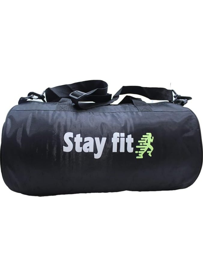 M D Stay Fit M D Stay Fit Large Gym & Workout Bag with Shoe Pocket - Image 1