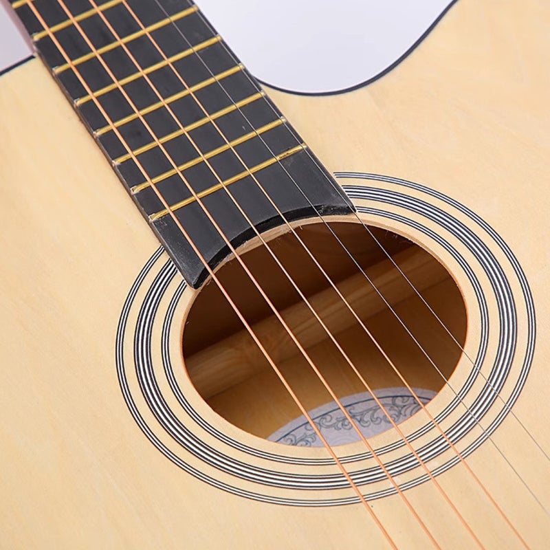 Kabat 38-Inch Folk Guitar Band Guitar Beginner Guitar+ Full Set of Accessories + Tuner - Image 3