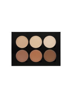 W7 W7 Lift & Sculpt Cream Contour Kit - Concealing, Highlighting & Contouring Makeup Palette - Step-by-Step Instructions Included  - Image 4