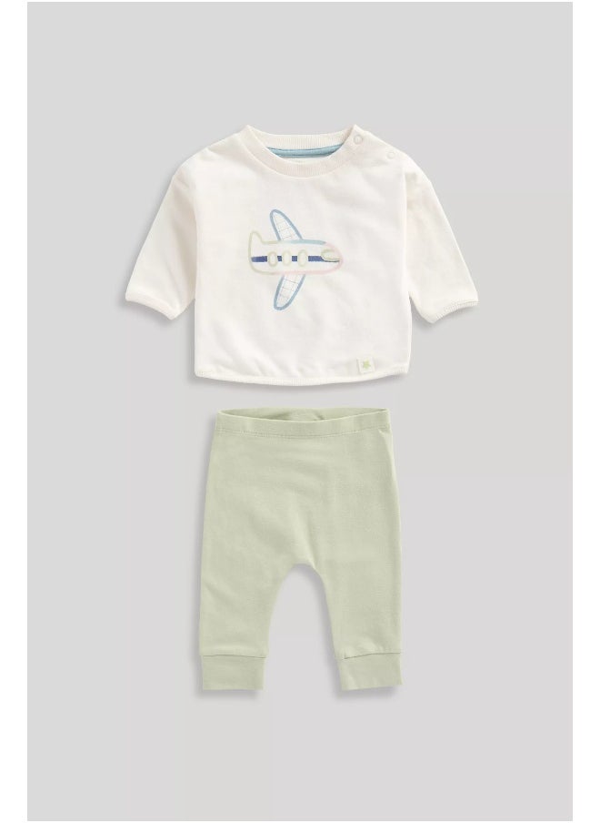 mothercare Aeroplane Jog Set  - Image 1