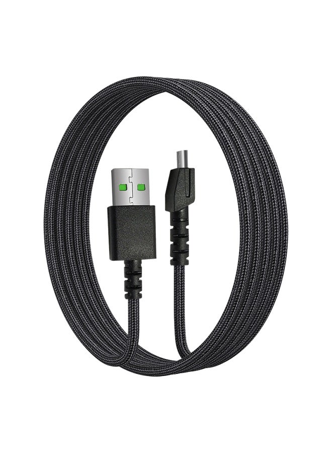 trendsetter كابل شحن USB من تريندسيتتر لفأرة ريزر ديث أدر V2/باسيليسك/فاير التيميت/أوروتشي اللاسلكية - Image 3