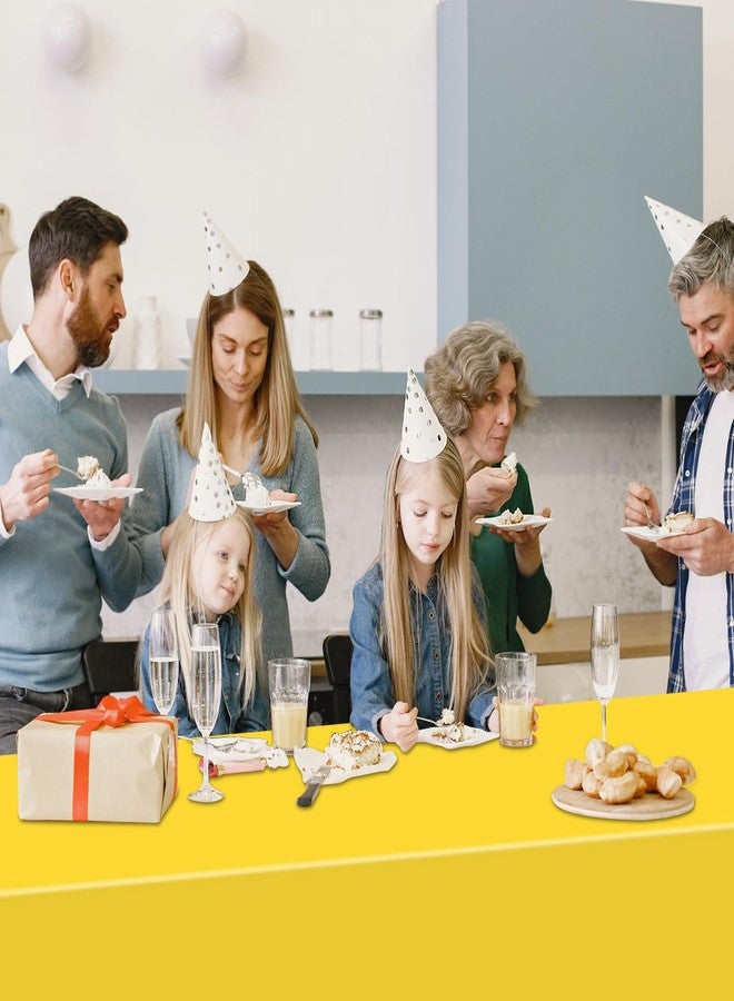 PIXHOTUL مجموعة مفارش طاولة بلاستيكية من PIXHOTUL، 4 قطع، ألوان أحمر، أخضر، أصفر، أسود، مفارش طاولة مستطيلة للاستخدام مرة واحدة، مناسبة لشهر التاريخ الأسود، واحتفالات يوم التحرير (جونتينث)، مقاس 51 × 86 بوصة. - Image 5