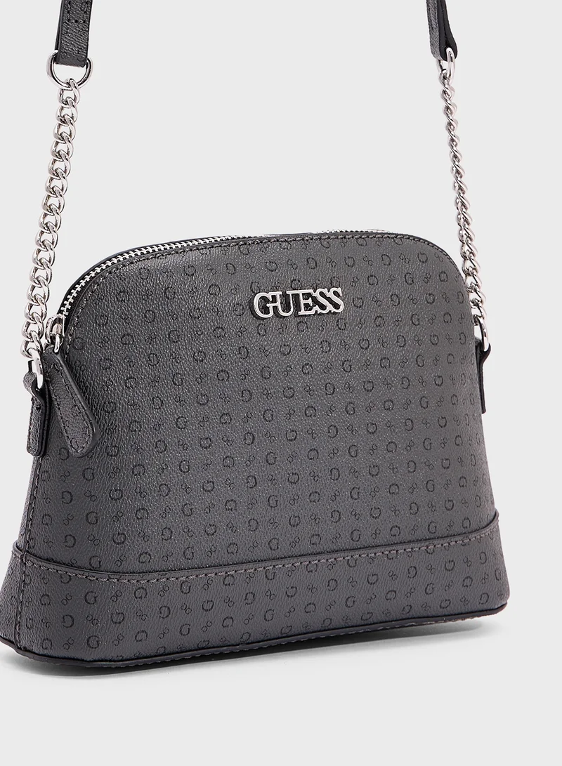 GUESS Tidewood Mini Top Zip Crossbody