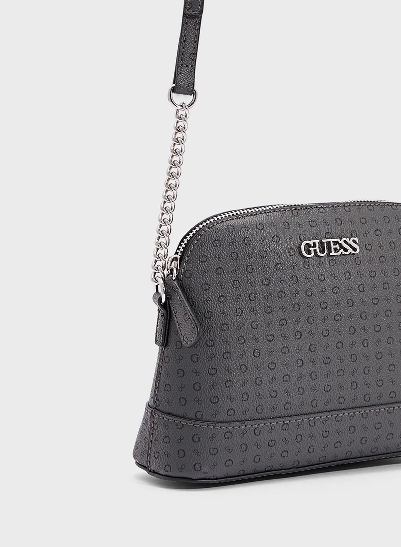 GUESS Tidewood Mini Top Zip Crossbody