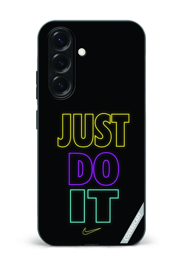 COVERSCART Protective Case Cover For Samsung Galaxy A56 Just Do It Design Black