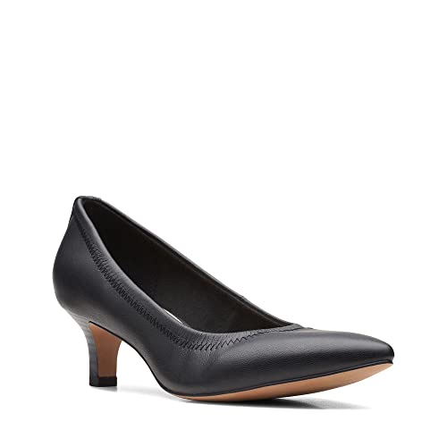 clarks حذاء كلاركس النسائي شوندره راي، أسود صناعي، 7.5 - Image 2