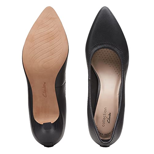 clarks حذاء كلاركس النسائي شوندره راي، أسود صناعي، 7.5 - Image 4