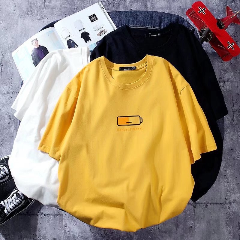 Trendy Short-Sleeve T-Shirt For Men, Loose Hip-Hop Street Style, Plus-Size Creative Print, Cool And Popular Couple Short-Sleeve T-Shirt - Image 4