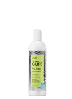 ALL ABOUT CURLS All About Curls Daily Cream Conditioner Essential Moisture for All Curly Hair Types | Strengthens | 3X Resistance to Breaking | Cruelty-Free & Sulfate-Free (2 sizes)  - Image 1