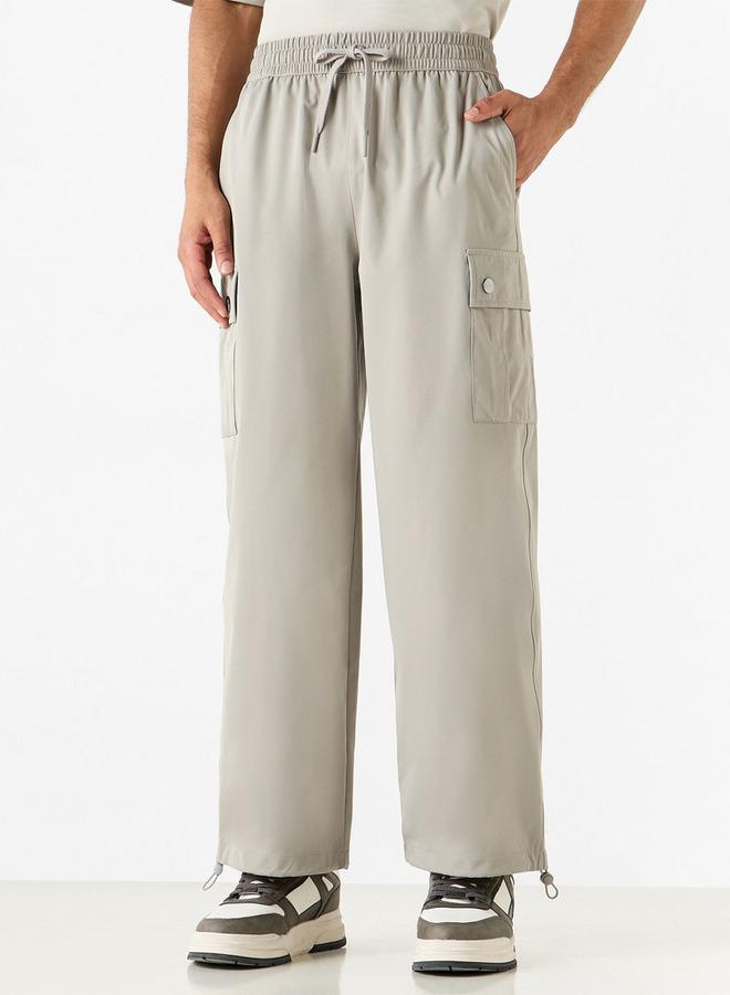 Starter Drawstring Detail Pants with Pockets - Image 1