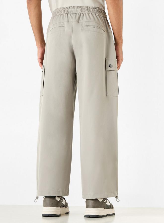 Starter Drawstring Detail Pants with Pockets - Image 3