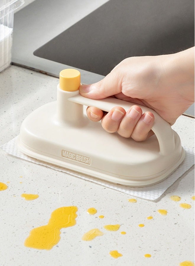 Magic wipe can be replaced with a disposable kitchen degreasing special scouring pad for lazy bathroom cleaning Artifact rag - Image 1