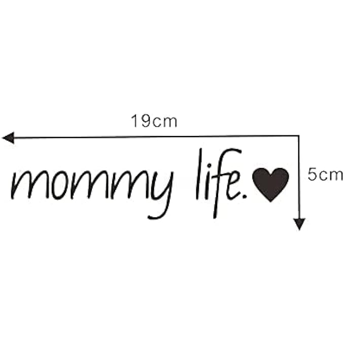 ريحني ملصقات غراء سيارة مامي لايف فيف السيارة العاكسة - Image 3