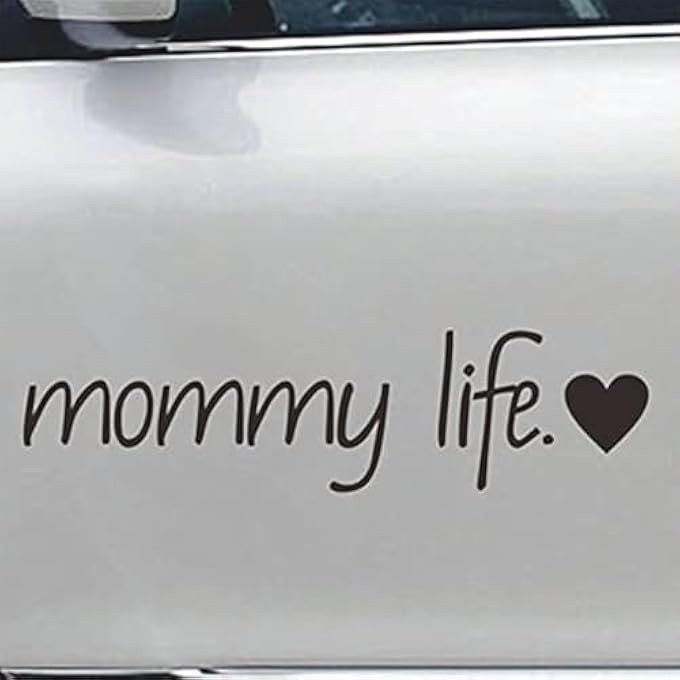 ريحني ملصقات غراء سيارة مامي لايف فيف السيارة العاكسة - Image 1