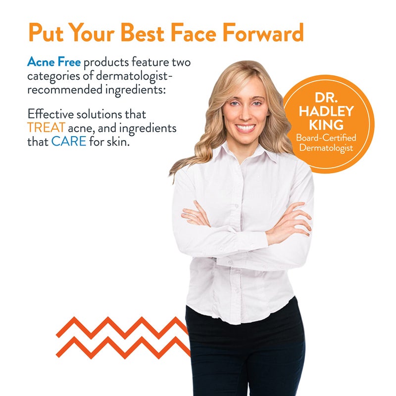 AcneFree Severe Acne 10% Benzoyl Peroxide Foaming Cleansing Wash, 5 Ounce - Image 5