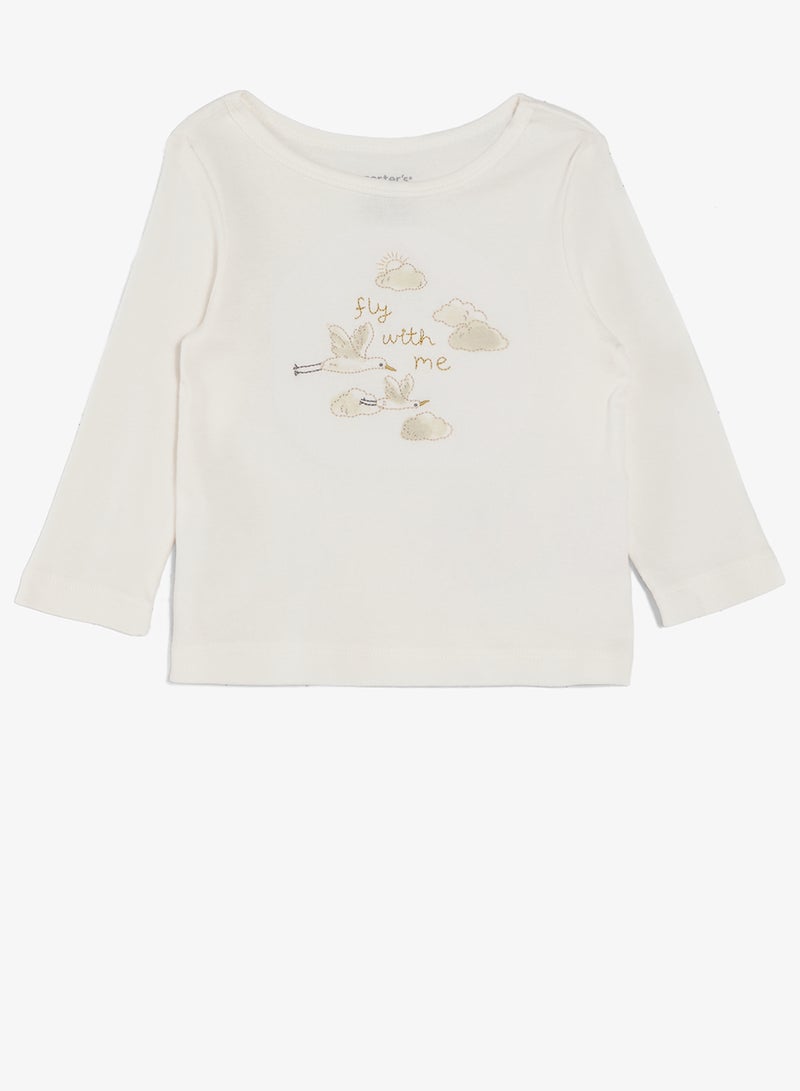 كارترز طقم تي شيرت وبنطلون للأطفال الرضع - Image 2