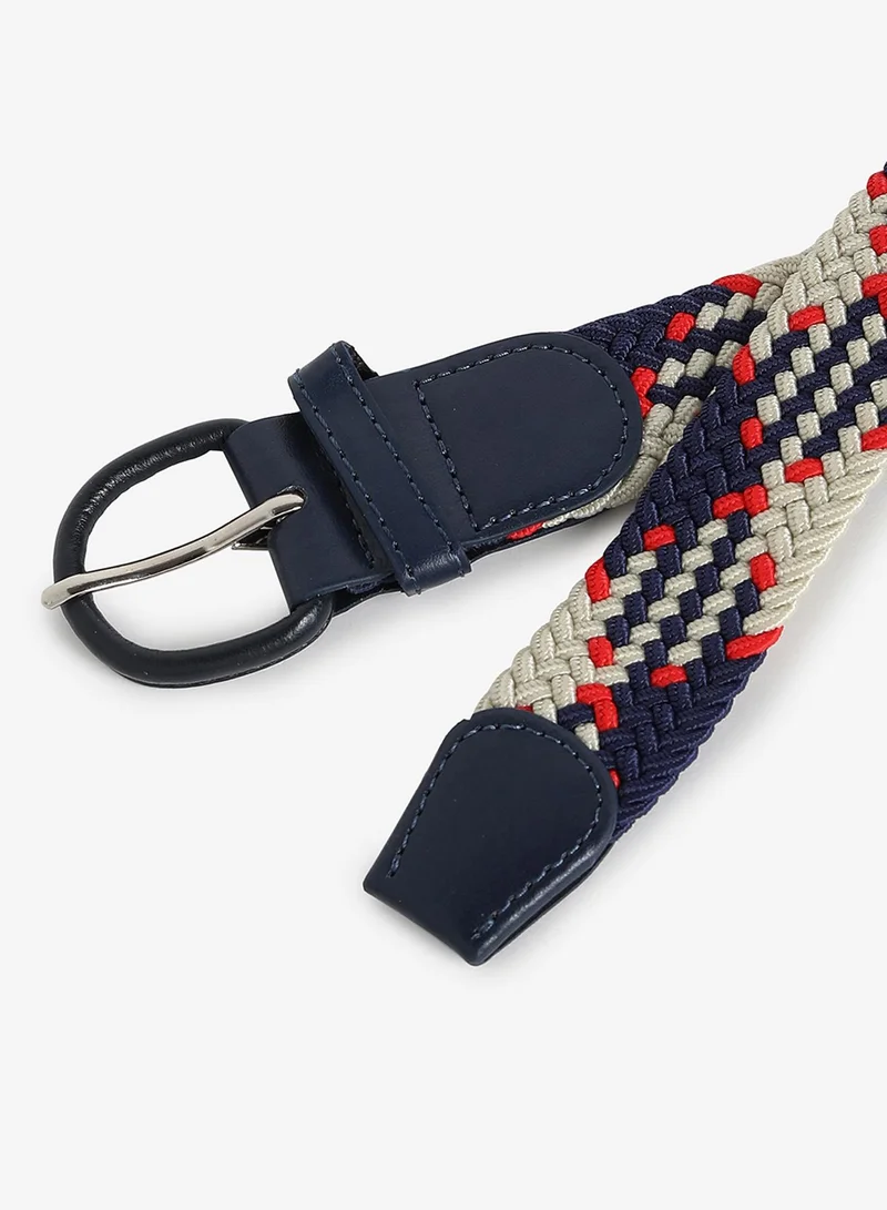 Haute Sauce Multi-Colour Textured Waist Belt
