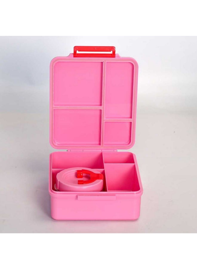 TINY WHEEL Tinybite Girl Lunch Box with Thermos Pink 1350ml 8353 - Image 2