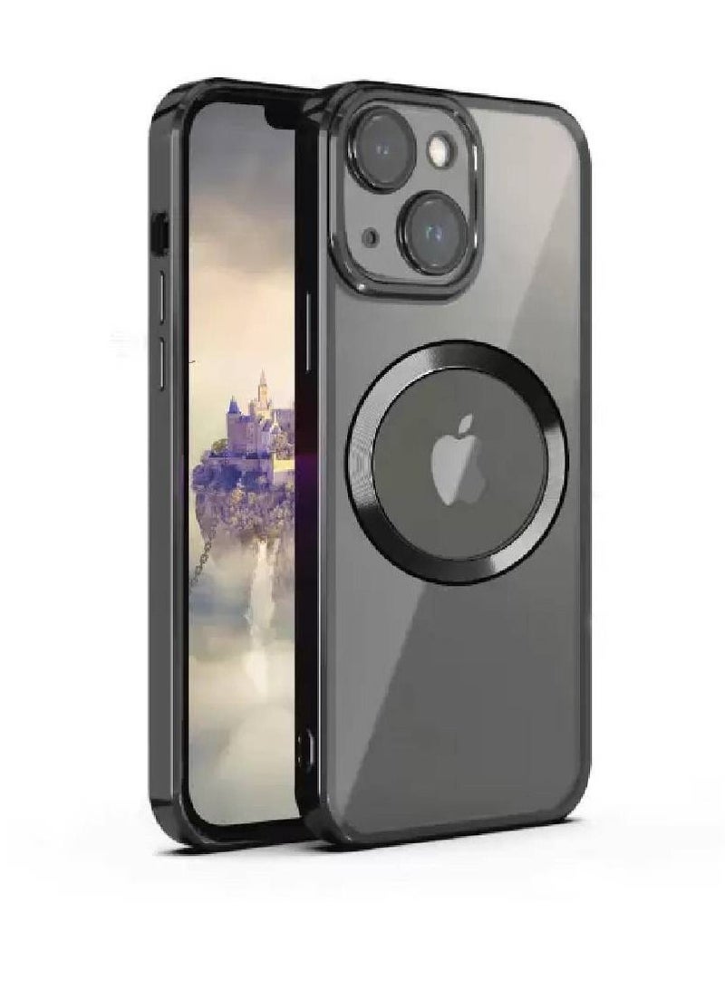 Protective Shockproof Full-Body Plating Back Case Cover For iPhone 14