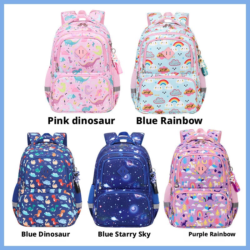 2025 Kids School Backpack Oxford Water-repellent Durable - Image 2
