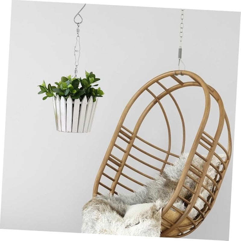 Stainless Steel Swivel Hooks 20 Pack For Wind Chimes Lanterns Home Decor Easy Install - Image 4