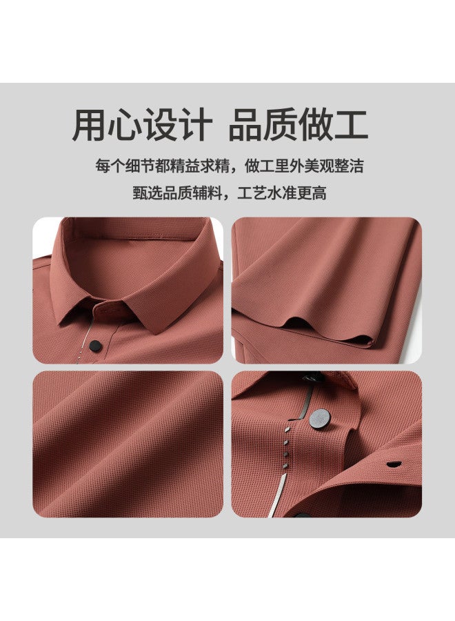 Tucano men's Summer Outfit - Short-sleeve Polo Shirt With Elastic-waist Casual Pants - Image 4
