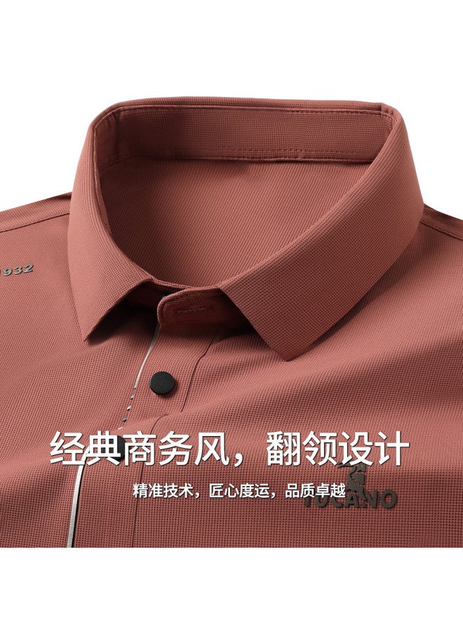 Tucano men's Summer Outfit - Short-sleeve Polo Shirt With Elastic-waist Casual Pants - Image 3