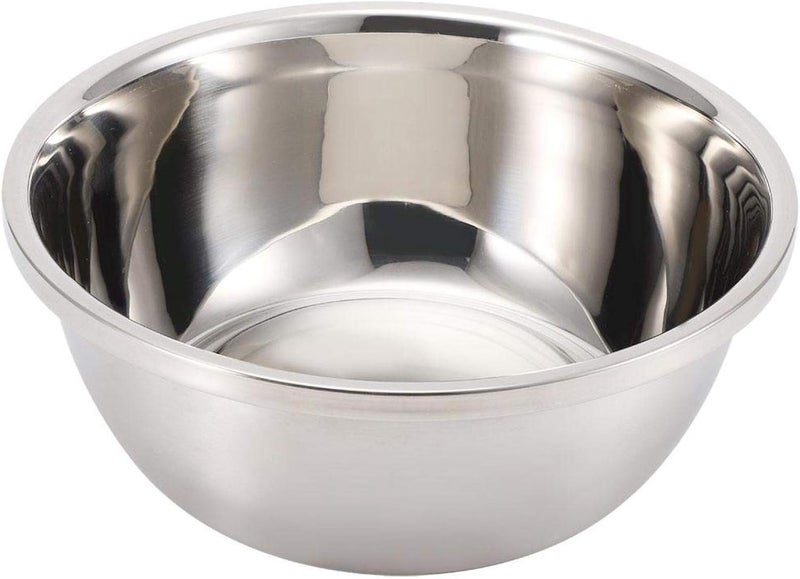 klarako Stainless Steel Bowls, 11.8inch Large Metal Salad Mixing Bowl Rice Fruit Vegetables Washing Basin for Kitchen - Image 1