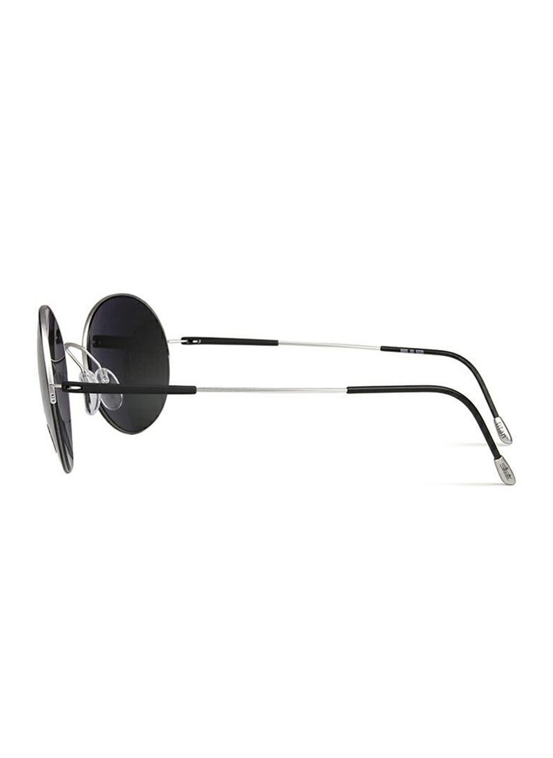 Silhouette Unisex Round Shape Sunglasses - 8685 00 6220 - Lens Size: 54 Mm  - Image 5