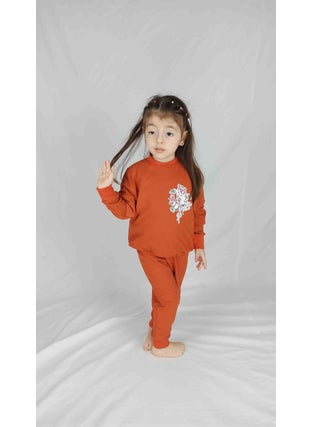 Girl's Tile Printed Cotton Tracksuit Set - pzsku/Z9FA2E84BE5638F093CEBZ/45/_/1725721928/5ed4cc00-0e98-4b70-813d-de5ee114dfbd