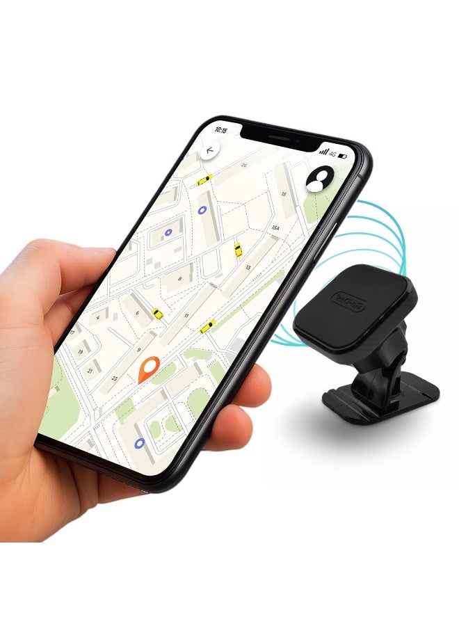 Go-Des GD-HD635 Magnetic Car Phone Holder Mount, Universal 360° Flexible Rotating Dashboard Cell Phone GPS Bracket, Strong Sticky Super Glue Base for Curved Surface & Desktop, Secure, Safe, Hands-Free - Image 5