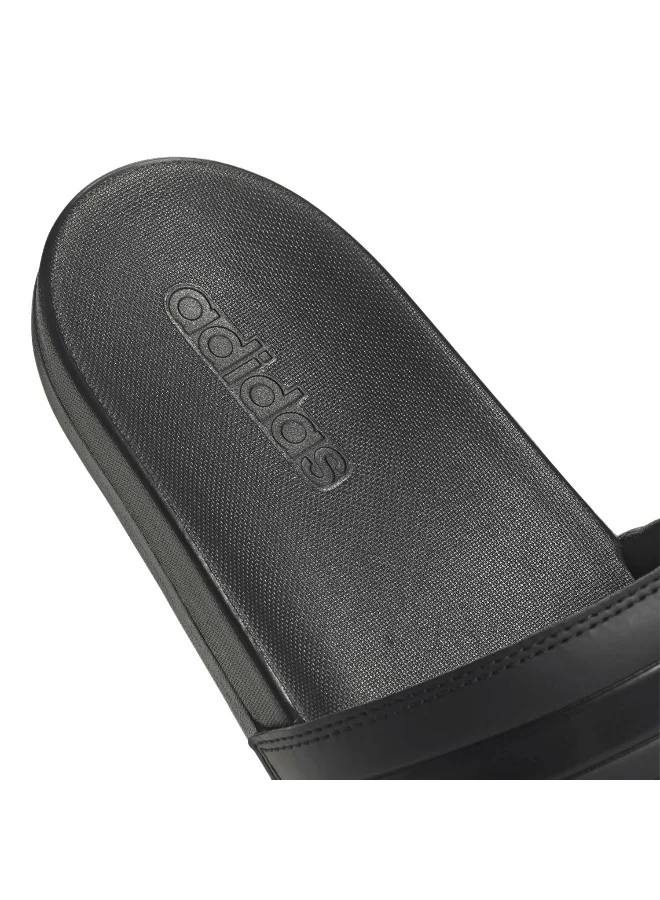 adidas أديليت كومفورت سلايدز رياضية سوداء للجنسين 4