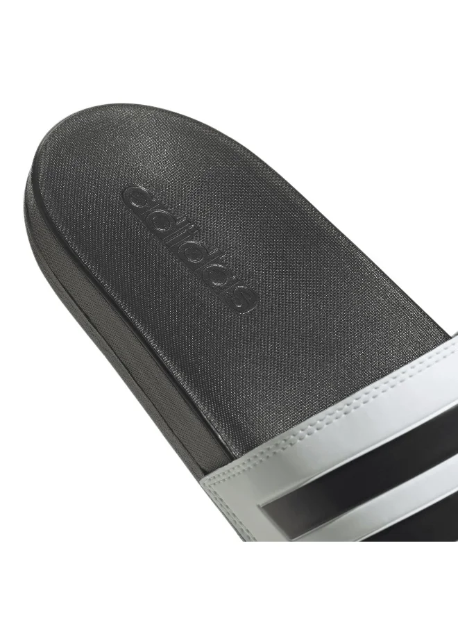 adidas أديليت كومفورت سلايدز رياضية بيضاء للجنسين 4