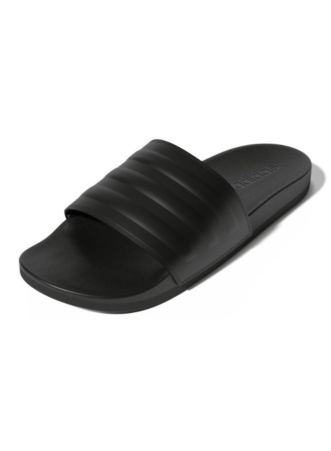 Adidas Adidas Adilette Comfort Black Sportswear Slides For Unisex 4  - Image 2
