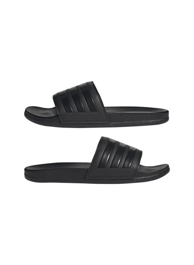 Adidas Adidas Adilette Comfort Black Sportswear Slides For Unisex 4
