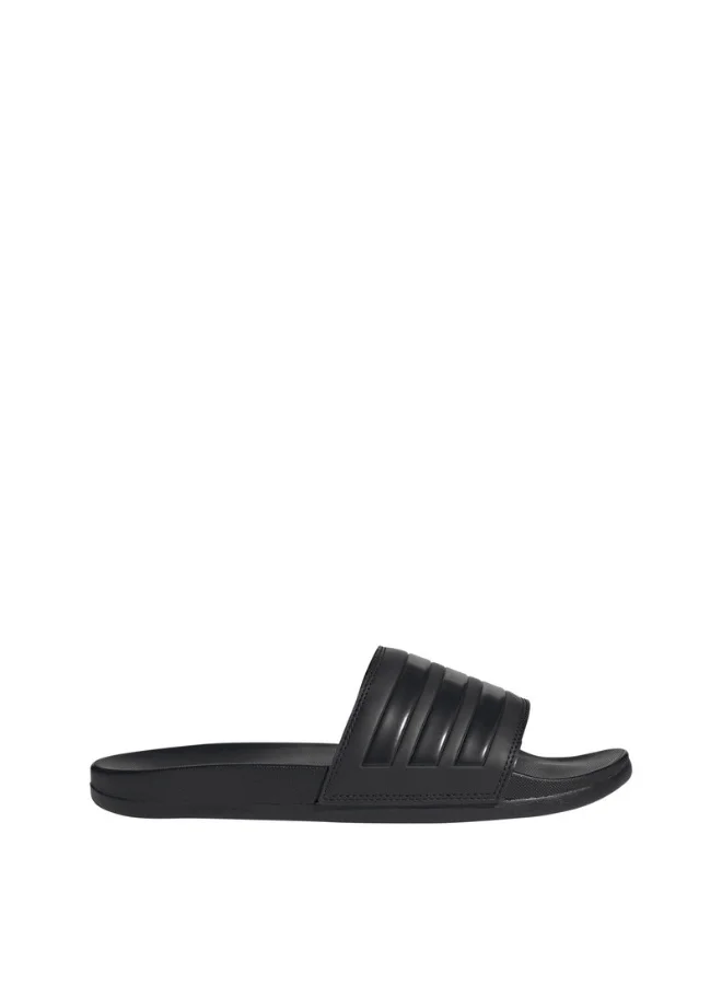 adidas أديليت كومفورت سلايدز رياضية سوداء للجنسين 4