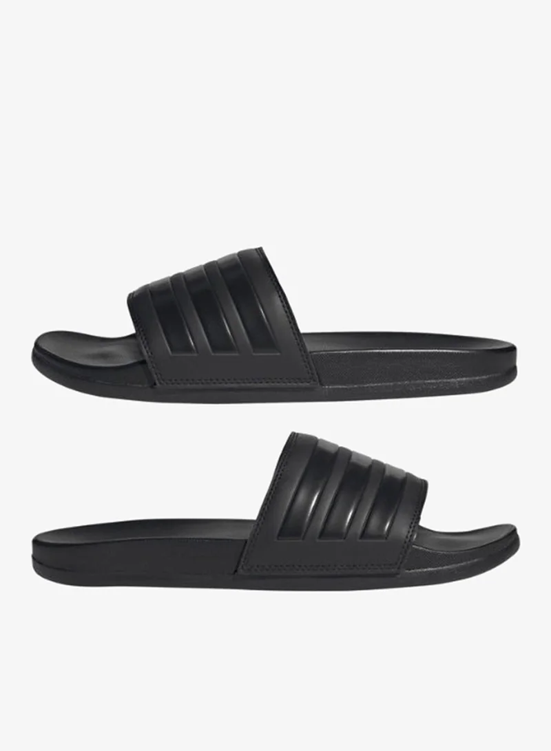 Adidas Adilette Comfort U Black Sportswear Sandals/Slippers For Unisex