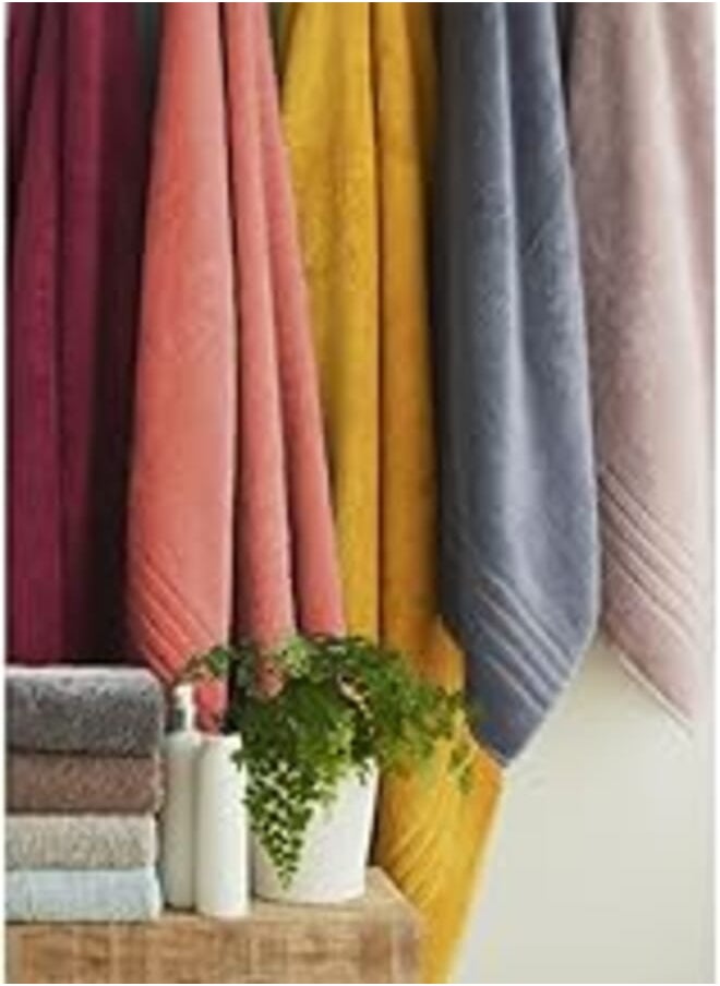 Matalan Matalan Egyptian Cotton Bath Sheet Towels, 150 cm x 100 cm Size, Multicolor 