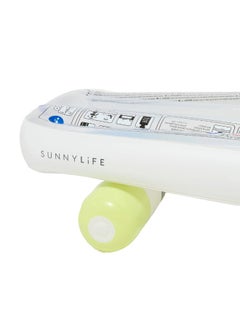 SUNNY LIFE Kids Inflatable Skateboard Pool Float – Blue Lime | Water Raft for Kids | Summer Pool Toy | Outdoor Swimming Floatie | Lightweight Beach Float for Children  - Image 2