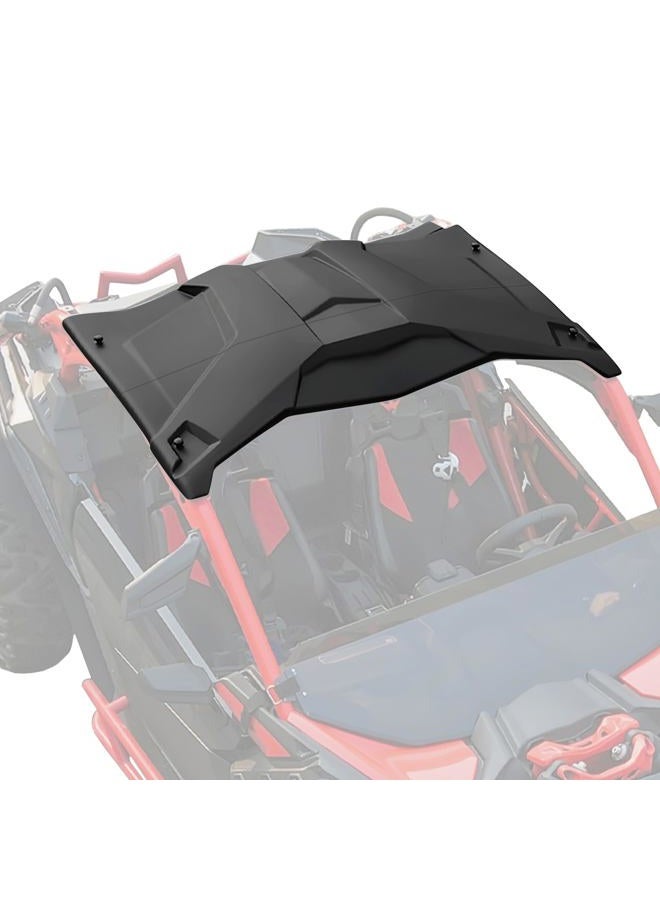 SAUTVS Sport Roof for Can Am X3 17-21, Dustproof 2-piece Combination Hard Roof Top Sun Visor for Can Am Maverick X3 2017-2021 Accessories (Replace #715002902) - Image 1